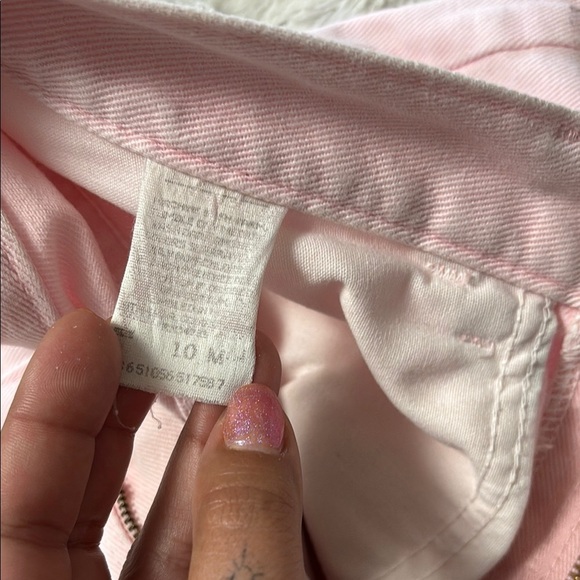 Riders Pastel Pink Jean Shorts - Picture 5 of 5